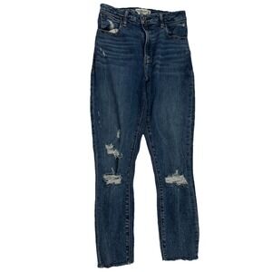 Abercrombie & Fitch Jeans Women's Super Skinny Ankle High Rise Curve Love, 27/4S